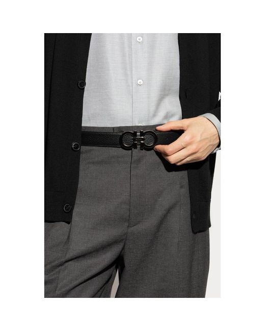 Belts di Ferragamo in Black da Uomo