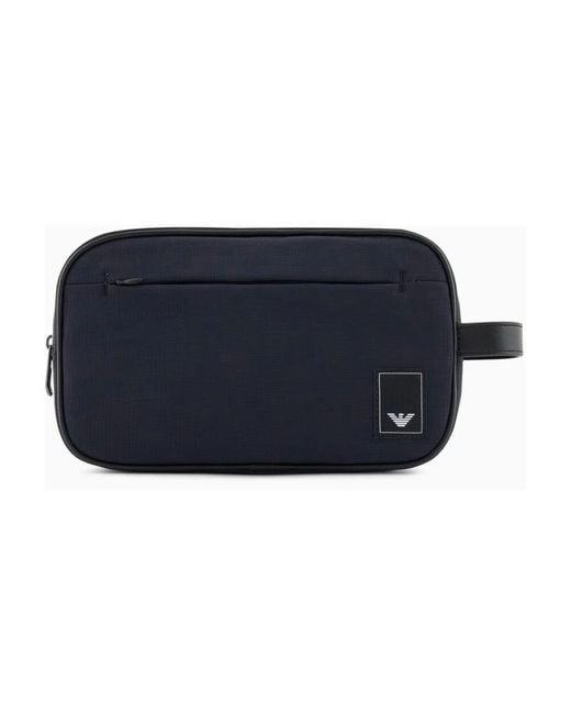 Emporio Armani Blau Beauty Case Zubehör in Blue für Herren