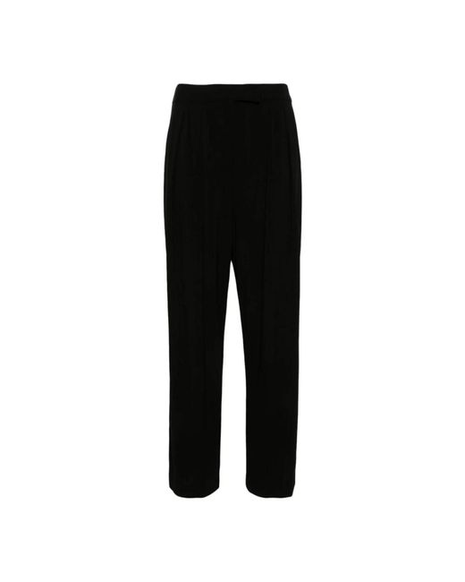 Pantalones negros para mujeres Max Mara de color Black