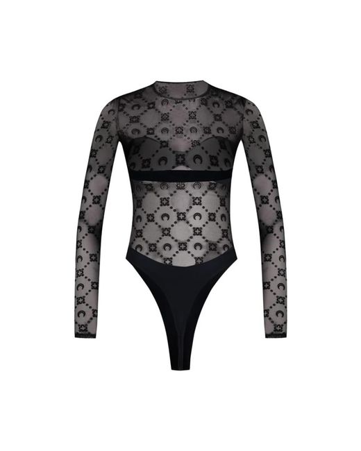 MARINE SERRE Black Full-Body