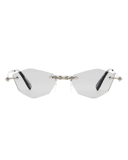 Glasses di Kuboraum in Metallic