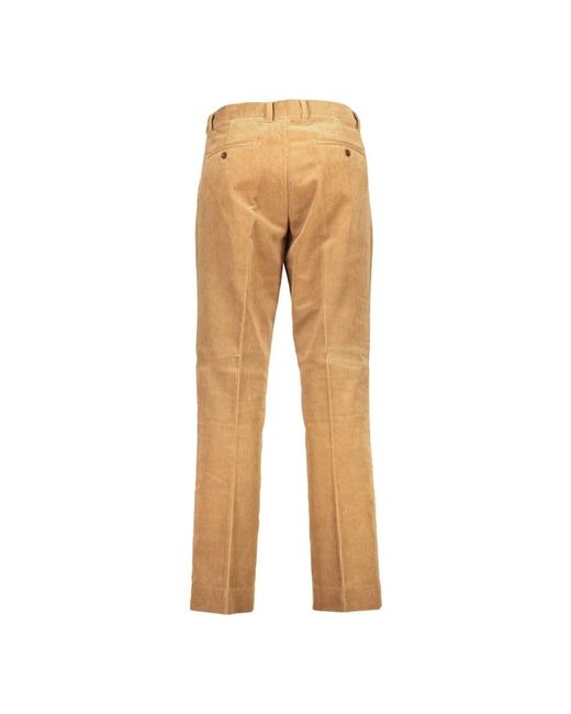 Gant Slim-Fit Trousers in het Natural voor heren