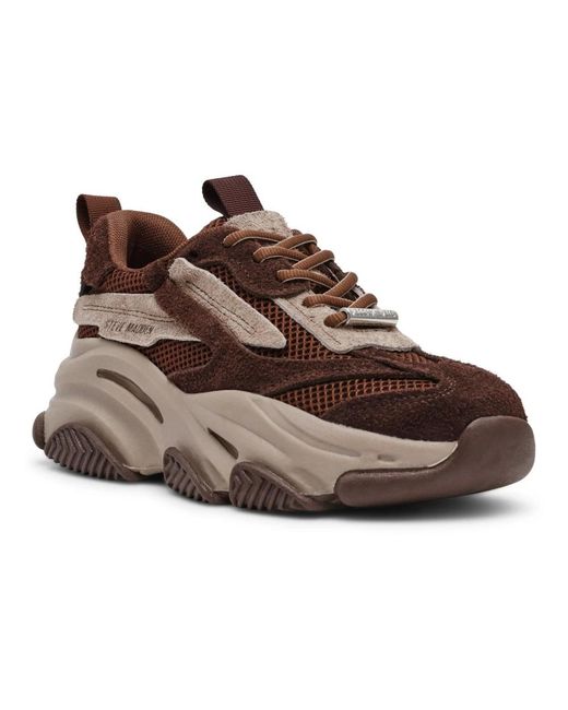 Steve Madden Brown Possession-E Sneaker
