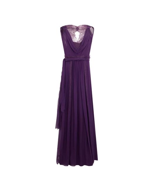Alberta Ferretti Purple Gowns