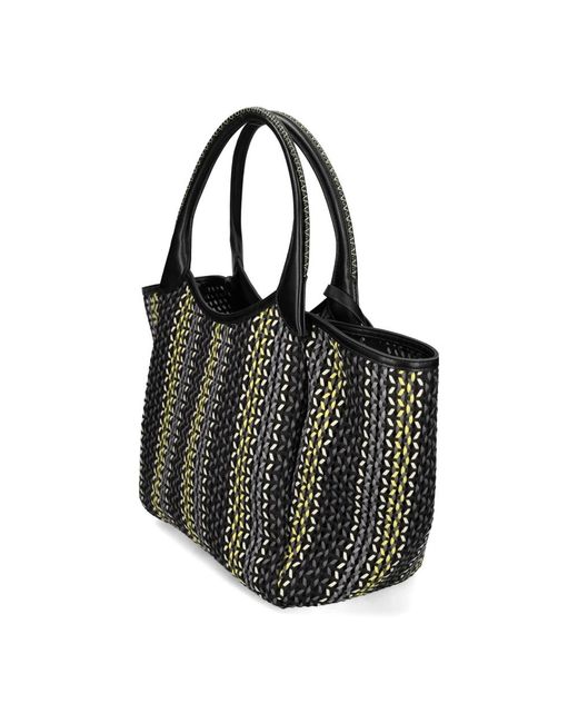 Emporio Armani Black Shopping Bags