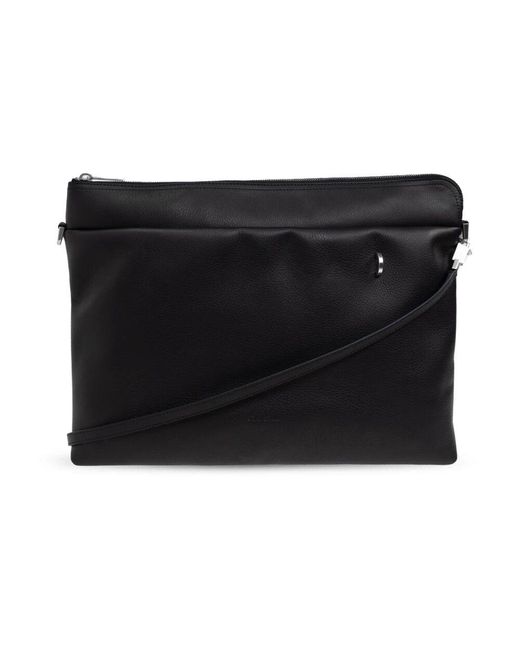 Rick Owens Black Big adri schultertasche