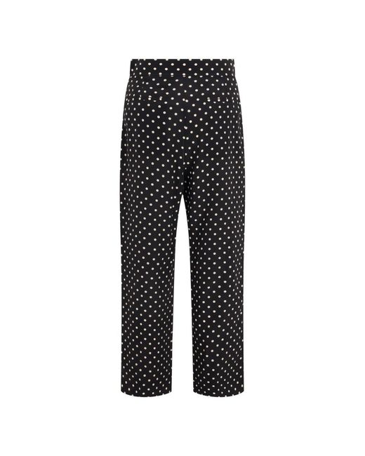 Valentino Garavani Black Cropped Trousers
