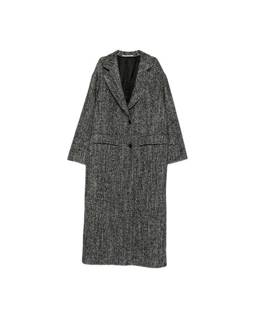 Tagliatore Gray Single-Breasted Coats