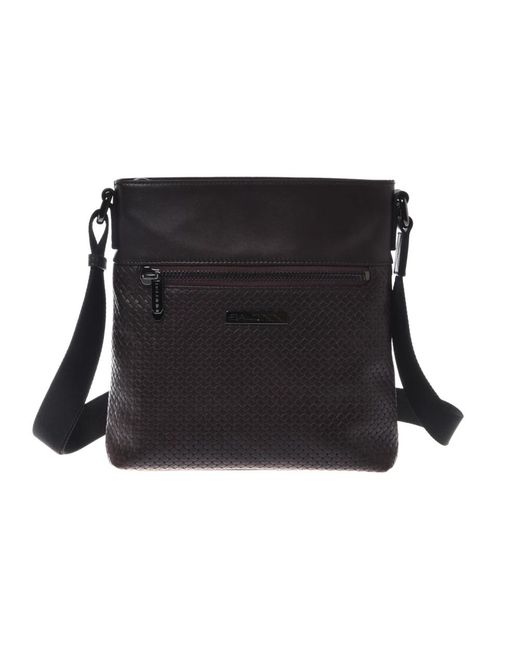 Baldinini Black Cross Body Messenger for men