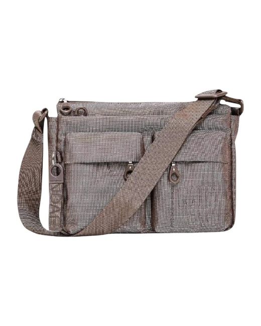 Mandarina Duck Gray Cross Body Bags