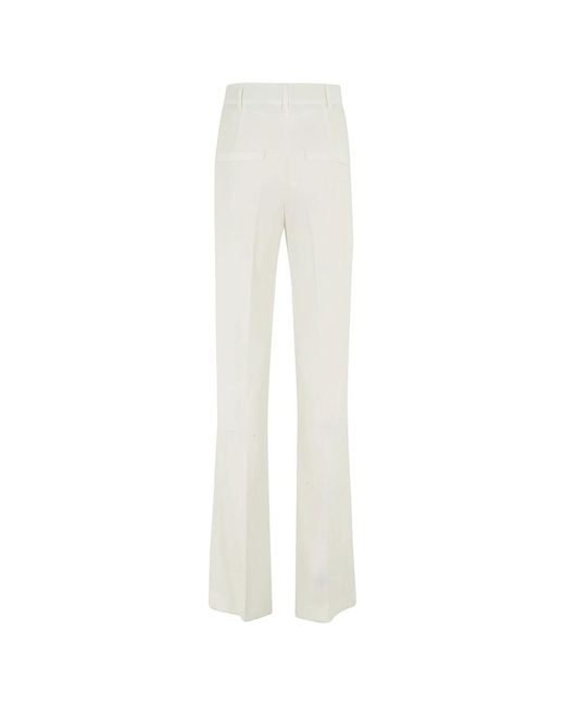 Trousers > wide trousers HEBE STUDIO en coloris White