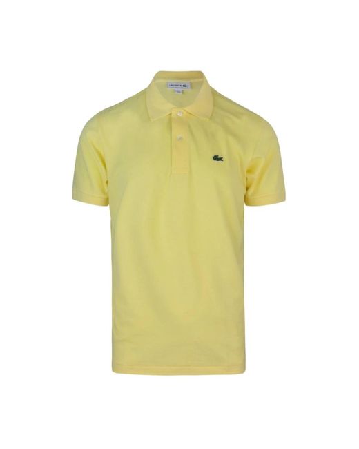 Lacoste Yellow Polo Shirts for men