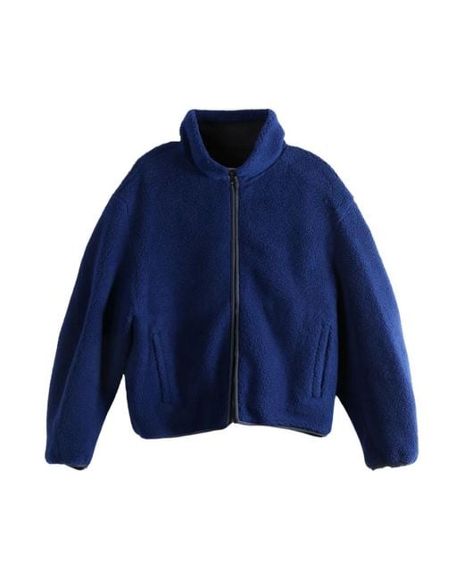 Givenchy Blue Zip-Throughs for men