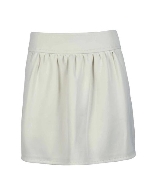Max Mara Short Skirts in het Natural