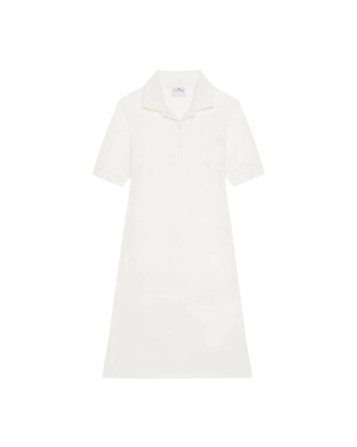 Courreges Short Dresses in het White