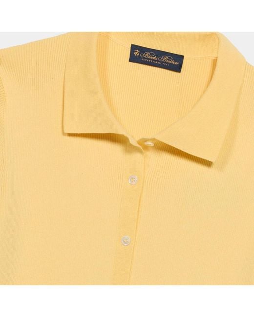 Brooks Brothers Yellow Cardigans