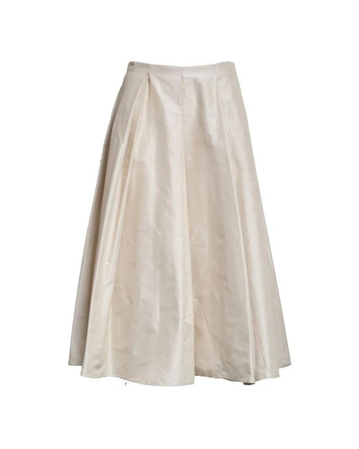Max Mara Natural Midi Skirts