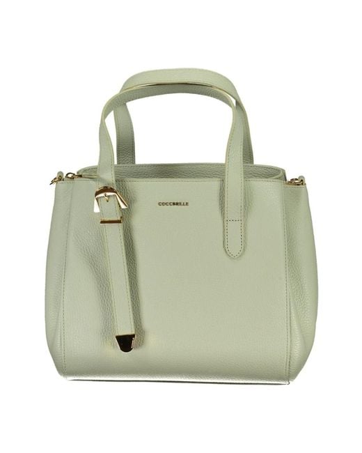 Borsa da donna verde con tracolla regolabile di Coccinelle in Green