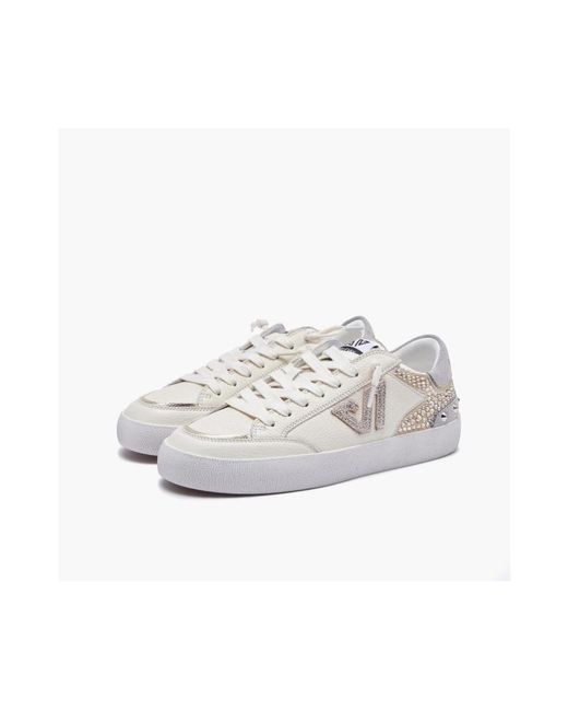Emanuélle Vee White Sneakers