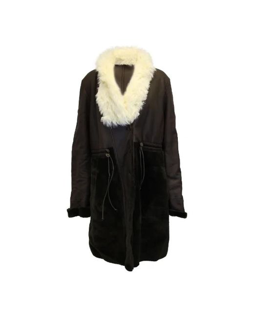 Chloé Black Faux Fur & Shearling Jackets
