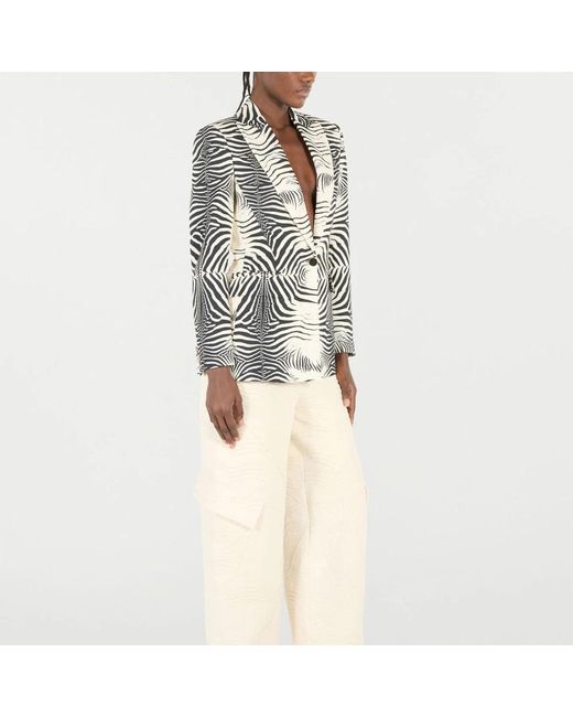 Roberto Cavalli Black Blazers