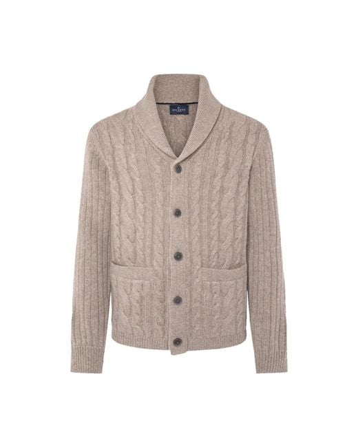 Hackett Gray Cardigans for men