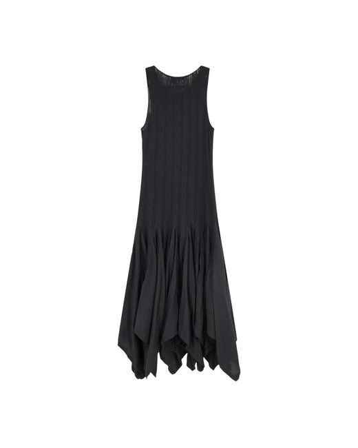 Loewe Black Knitted Dresses