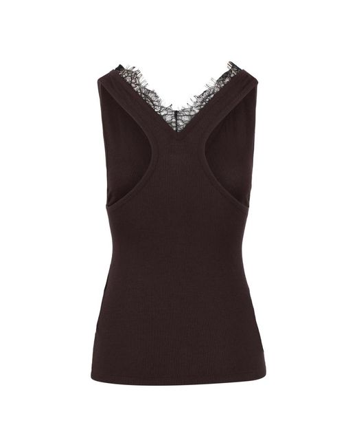 Nanushka Brown Sleeveless Tops