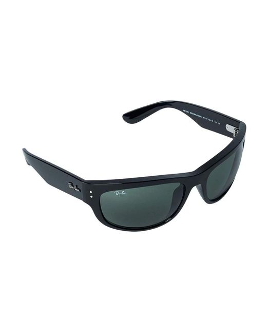 Ray-Ban Vierkante Zonnebril Met Logo in het Blue