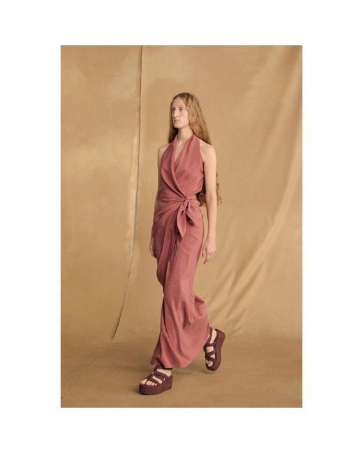 Cortana Red Wrap Dresses