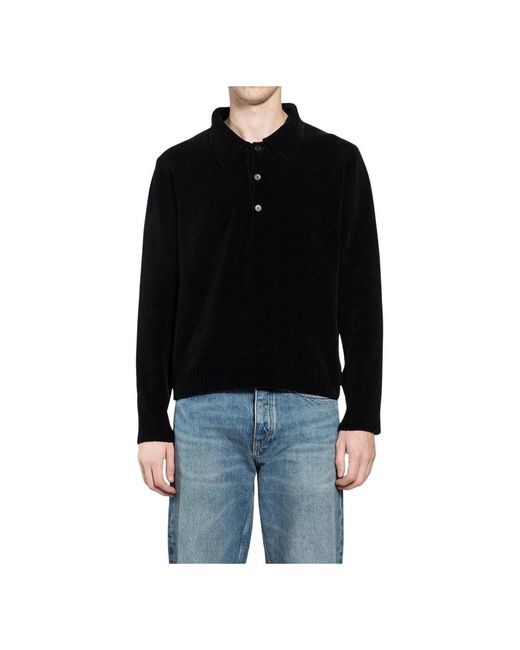 sunflower Black Round-Neck Knitwear for men