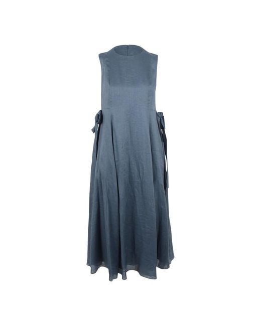 Max Mara Blue Midi Dresses