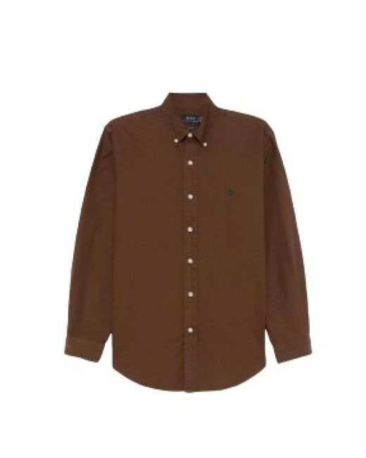 Polo Ralph Lauren Brown Casual Shirts for men