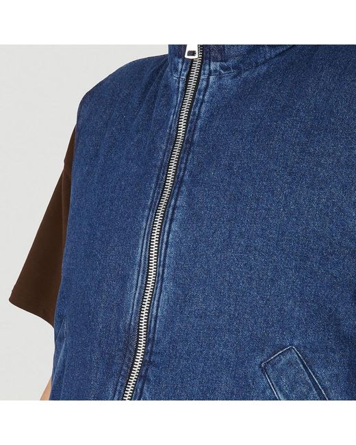(DI)VISION Gevoerde Vest in het Blue