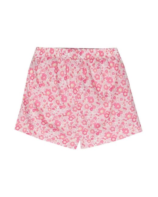 Mc2 Saint Barth Pink Short Shorts