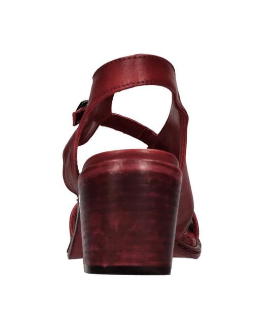 Hundred 100 Red High Heel Sandals