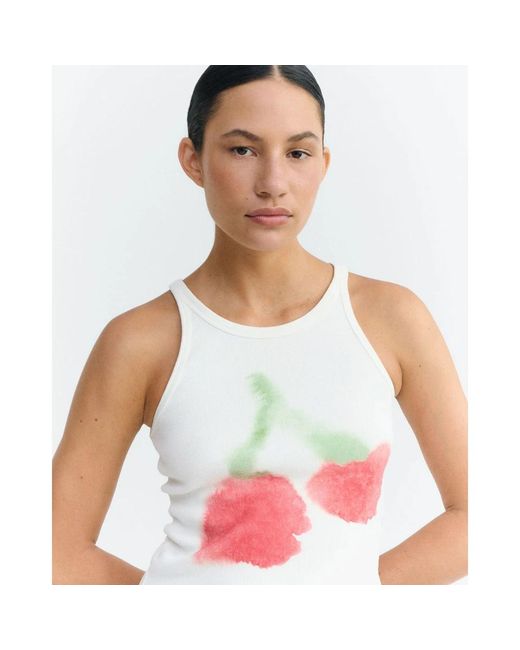 Thinking Mu Juliette Top in het Blue