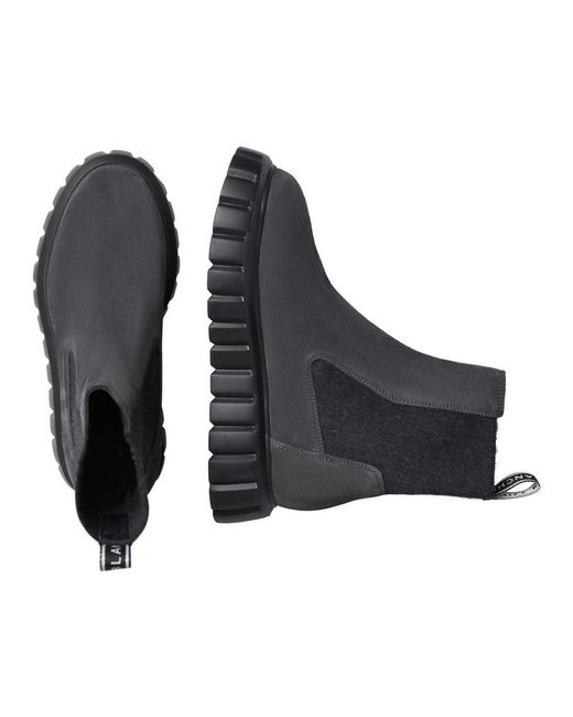 Voile Blanche Black Chelsea Boots