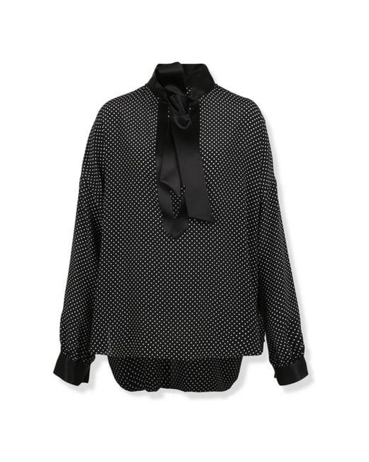 Tom Ford Black Blouses