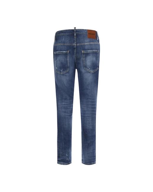 DSquared² Blue Slim-Fit Jeans for men