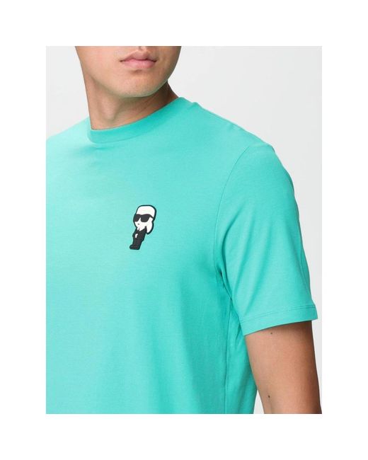 Karl Lagerfeld Green T-Shirts for men