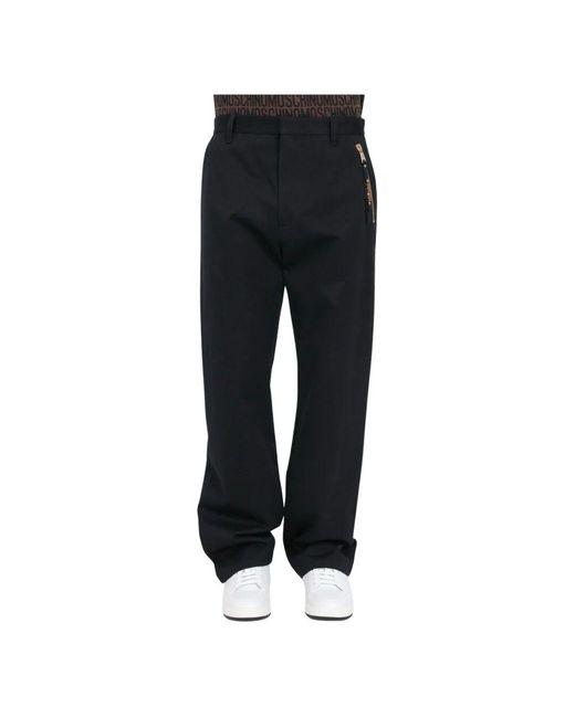 Moschino Couture Baumwollhose in Black für Herren