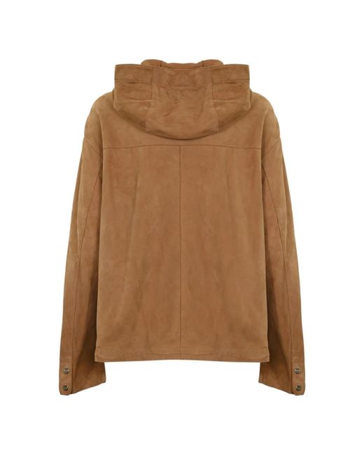 Sweatshirts & hoodies > zip-throughs Herno en coloris Brown