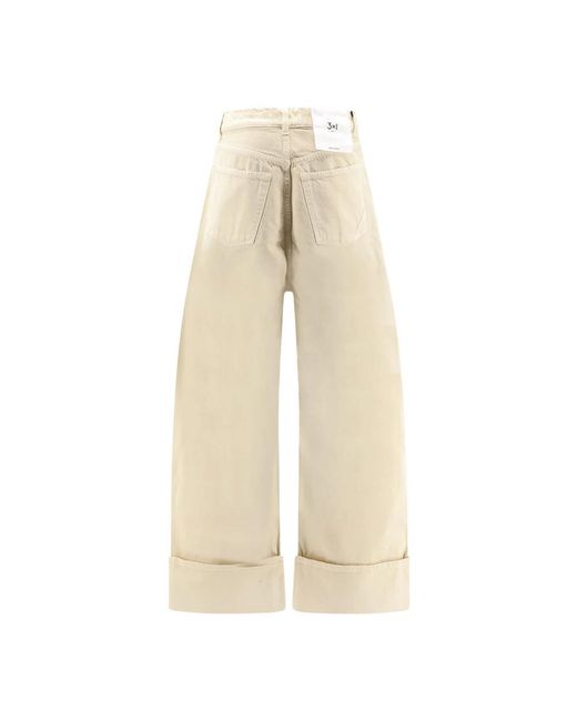 3x1 Natural Wide Jeans
