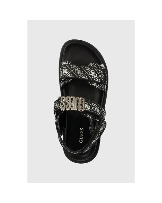 Flat Sandals di Guess in Black