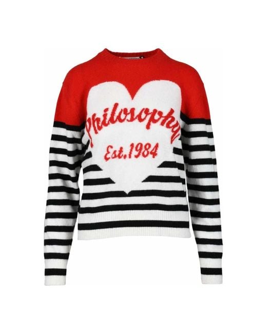 Maglia Mujer Talla de Philosophy Di Lorenzo Serafini de color Rojo Lyst
