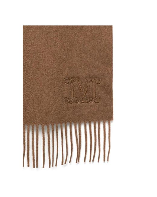 Max Mara Brown Winter Scarves