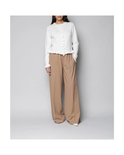 Kaos Wijde Broek in het Brown