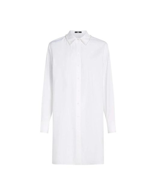 Karl Lagerfeld Camicia in het White