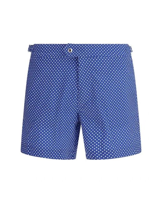 Tom Ford Badmode ,Blauw ,Polyester Polyester Athletic Shorts in het Blue voor heren